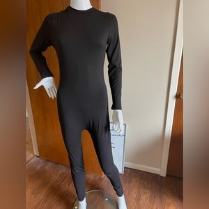 Black one piece jumpsuit